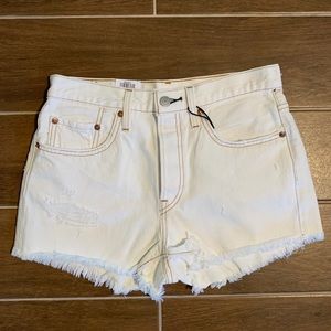 Levi’s Premium 501 High Rise Shorts Size 2…